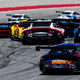 The big pileup at the exit of turn 1, on the first lap. Ouch.